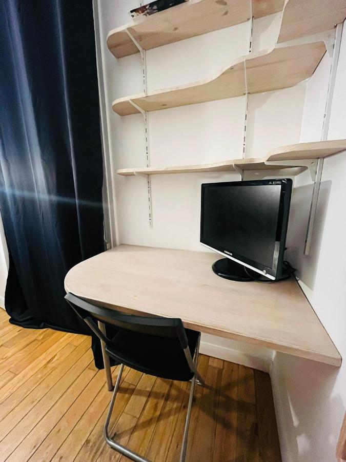Appartement Stationnement Gratuit, 3Mn Du Metro, Parfait Pour Teletravailler à Maisons-Alfort Extérieur photo